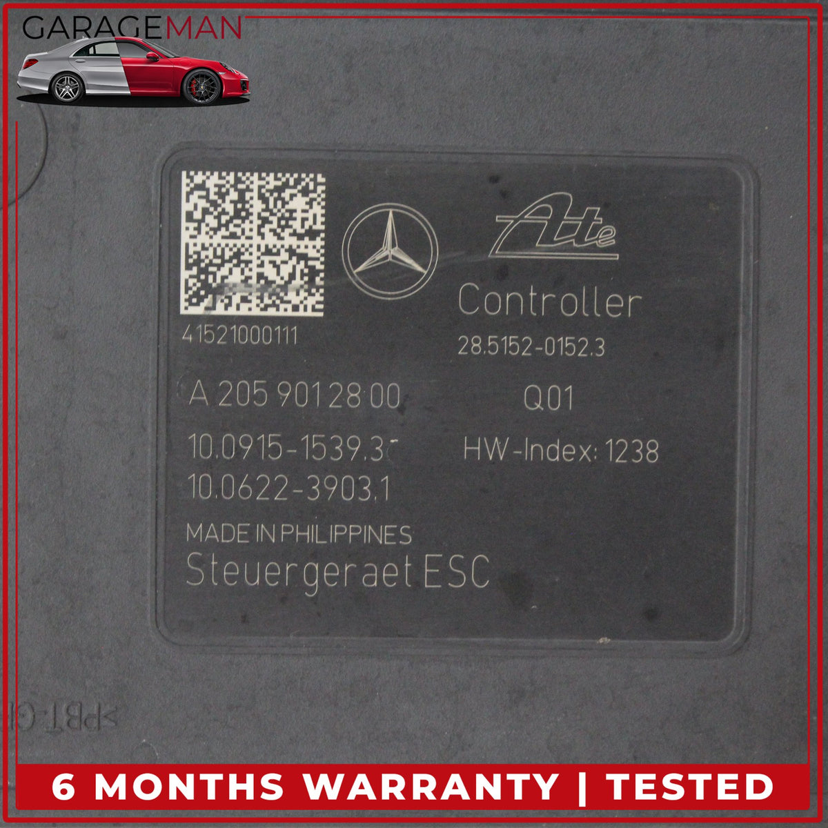 2015-2020 Mercedes W205 C300 ABS Anti Lock Brake Pump Module 2059012800 OEM