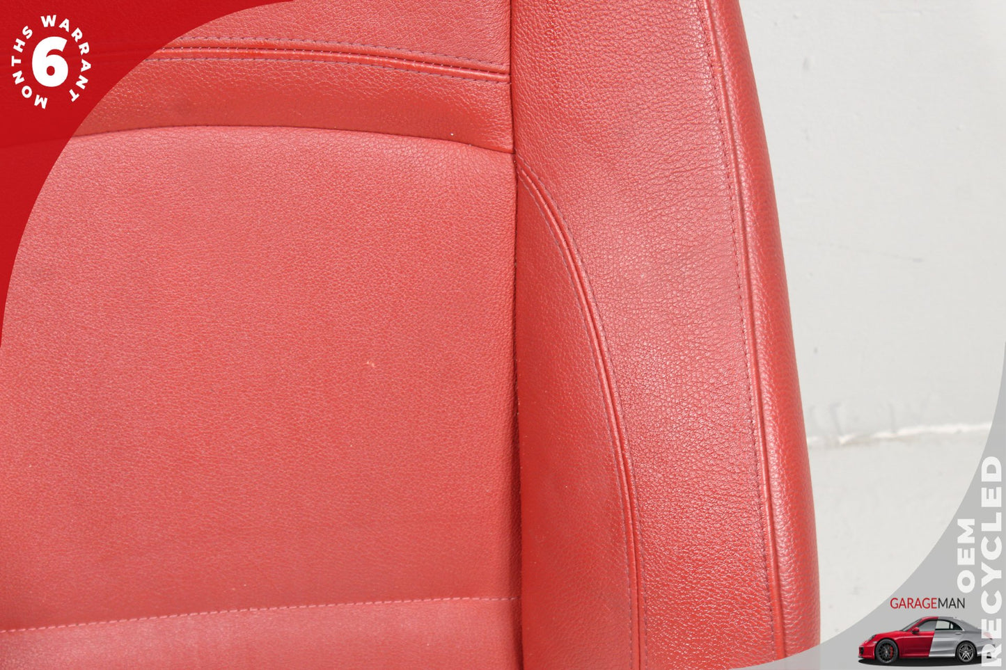 2007-2013 BMW 335is 328i Front Right Side Top Upper Seat Cushion Red 7253094 OEM
