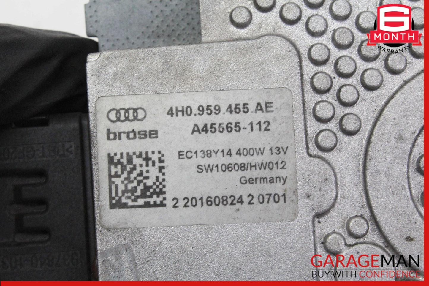 2012-2018 Audi A7 A6 Electric Cooling Fan Motor 4H0959455AE OEM