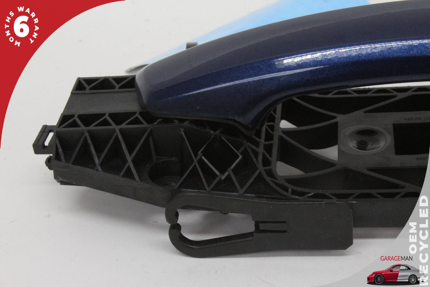 2015-2020 Audi A3 S3 RS3 Rear Left Driver Side Exterior Door Handle Blue OEM