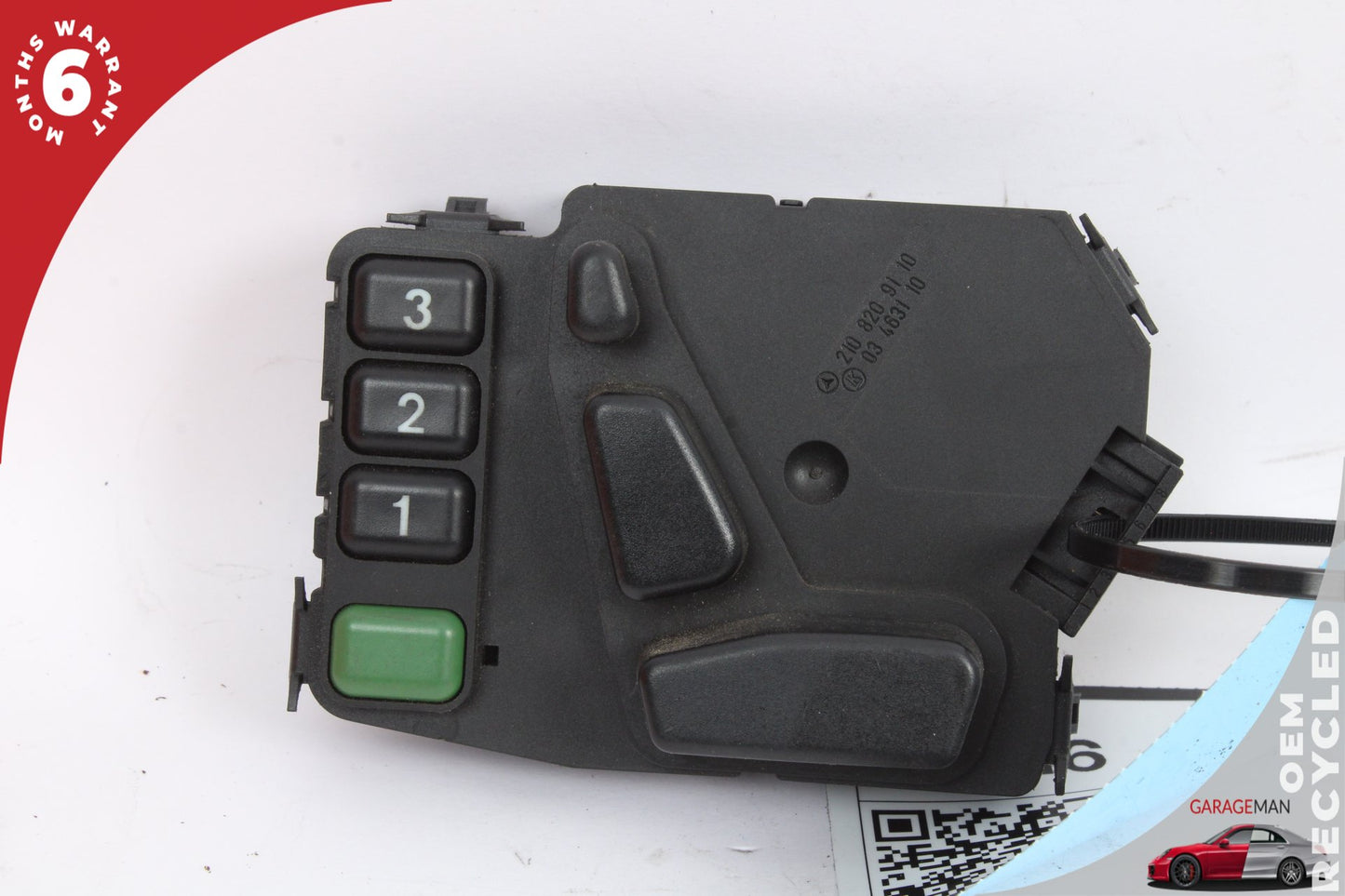 1998-2003 Mercedes CLK55 AMG W208 Front Left Seat Memory Control Switch 21082091