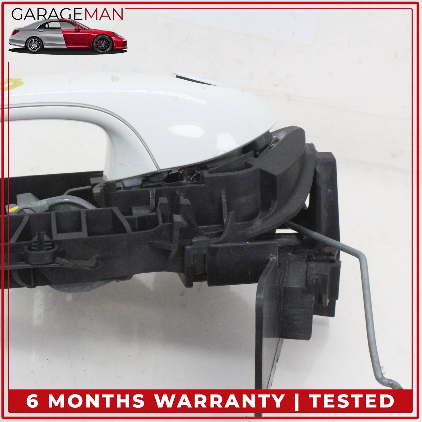 2019-2025 BMW M340i G20 Front Left Driver Side Exterior Door Handle White OEM