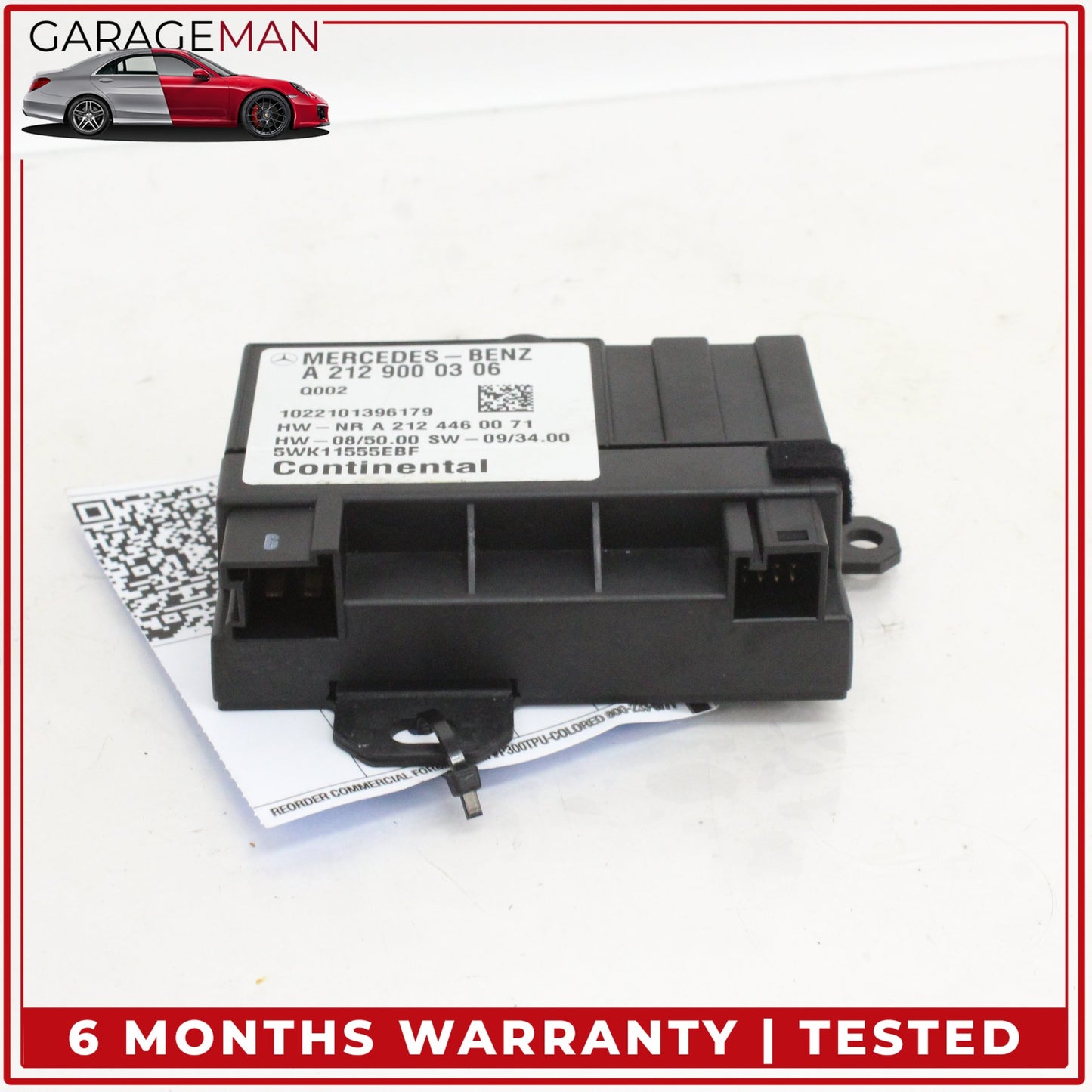 2006-2014 Mercedes W204 C300 C250 Fuel Pump Control Module Unit 2124400414 OEM
