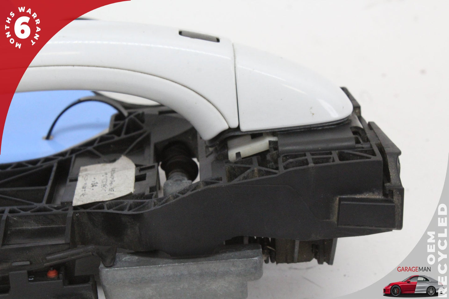 2007-2015 Audi Q7 Front Right Exterior Door Handle White Keyless 4L0837205 OEM