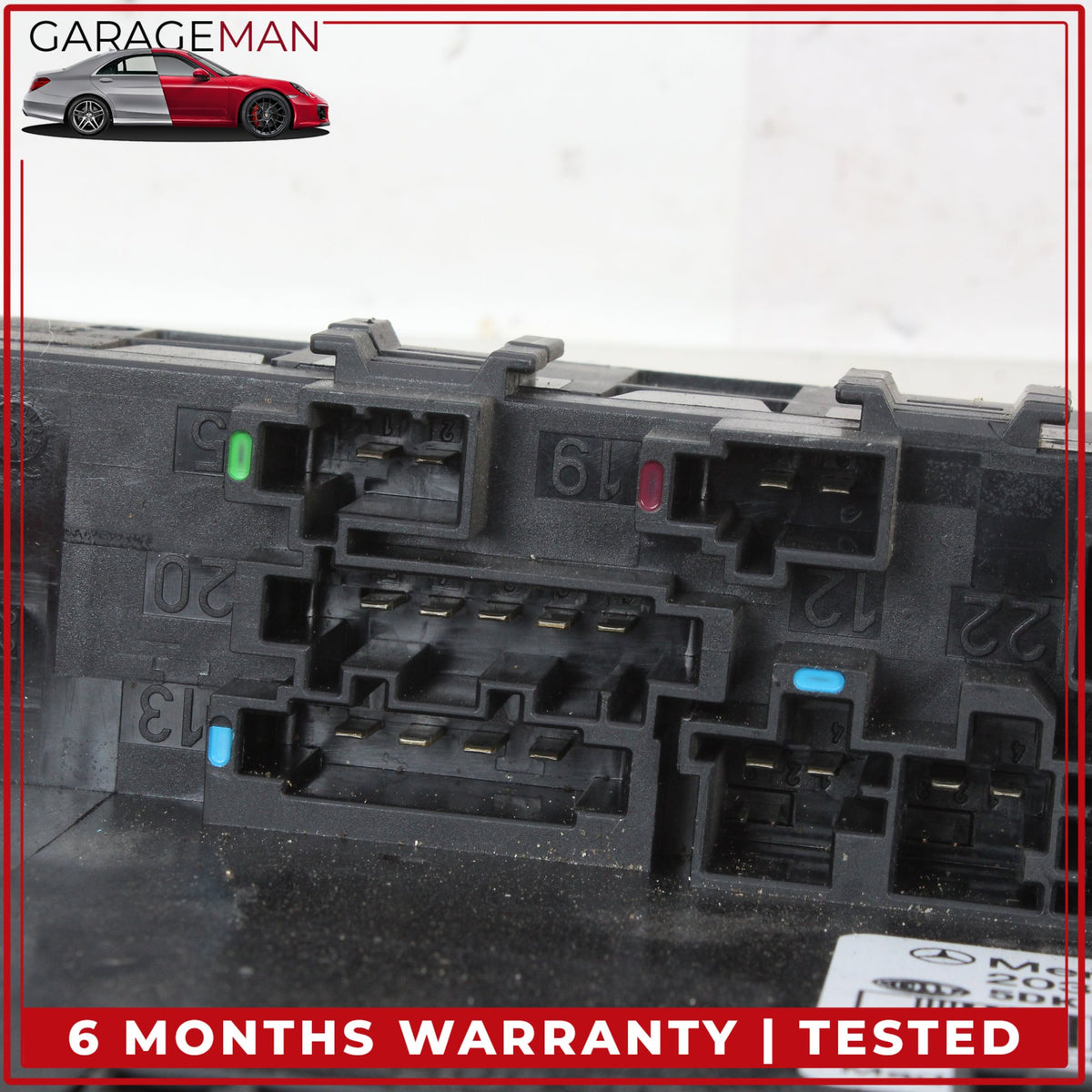 2001-2009 Mercedes W203 C230 Rear SAM Module Relay Fuse Box 2035453401 OEM