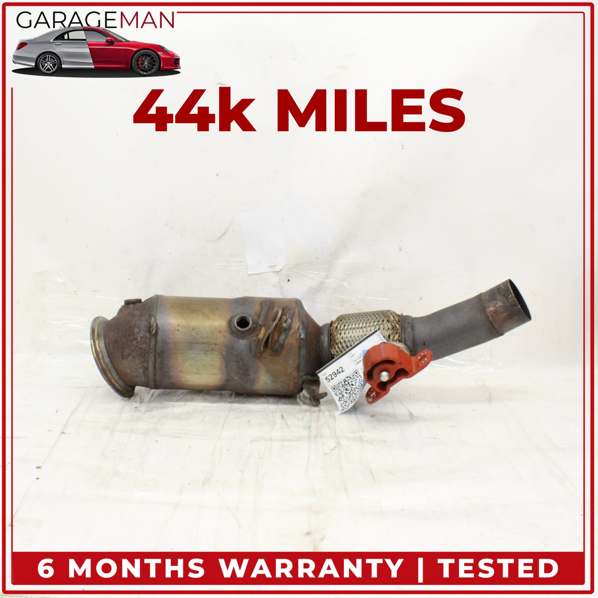2012-2018 BMW X3 X4 X1 F25 F26 SUV 2.0L Engine Exhaust Downpipe 7646432 OEM