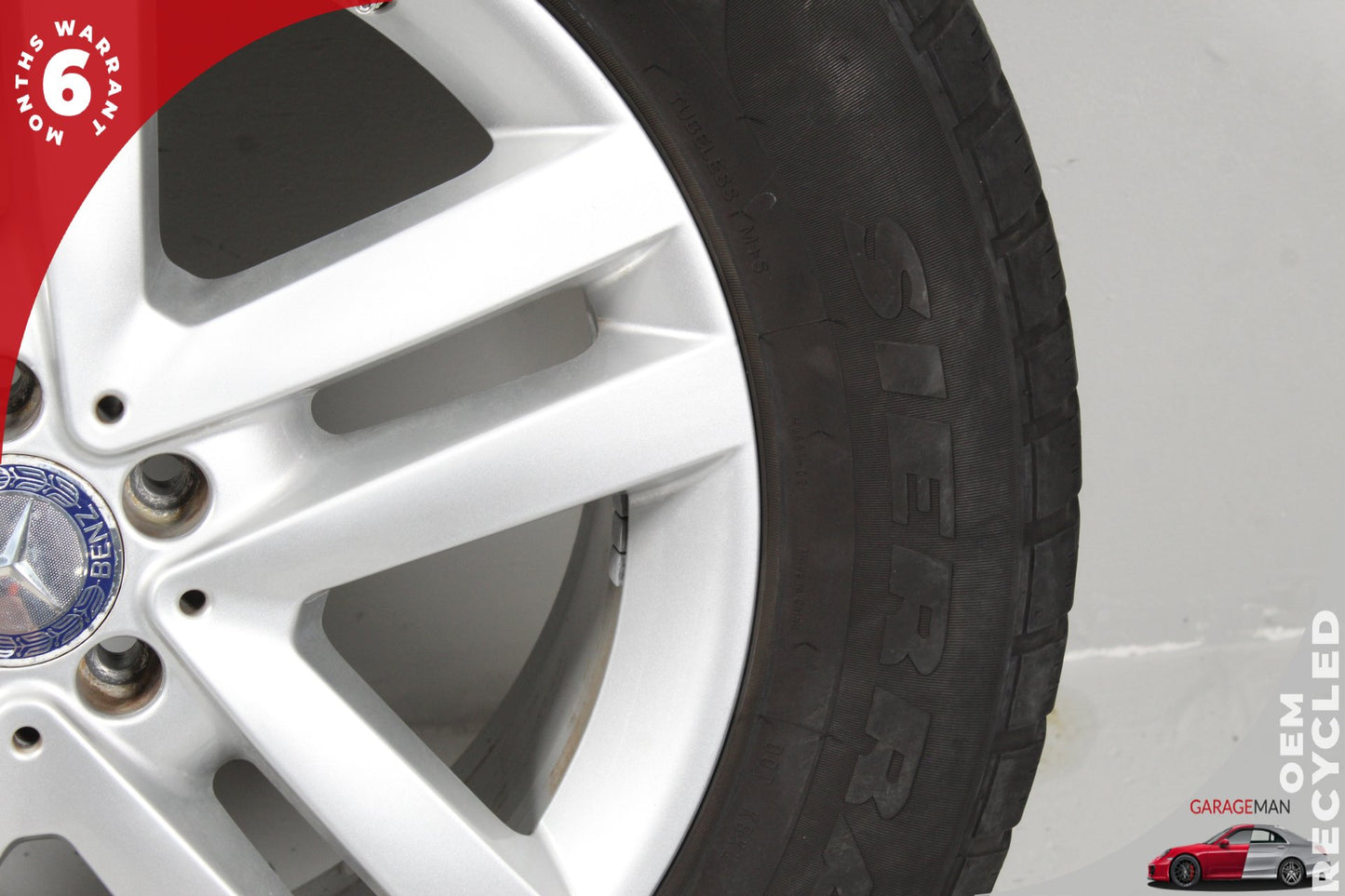 2013-2019 Mercedes X166 GL450 Wheel Rim w/ Tire 8.5JX19H2 ET62 1664011302 OEM