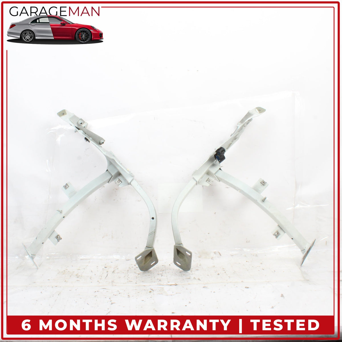 2011-2018 Audi A8 Quattro S8 Left and Right Fender Support Mount Bracket Set OEM
