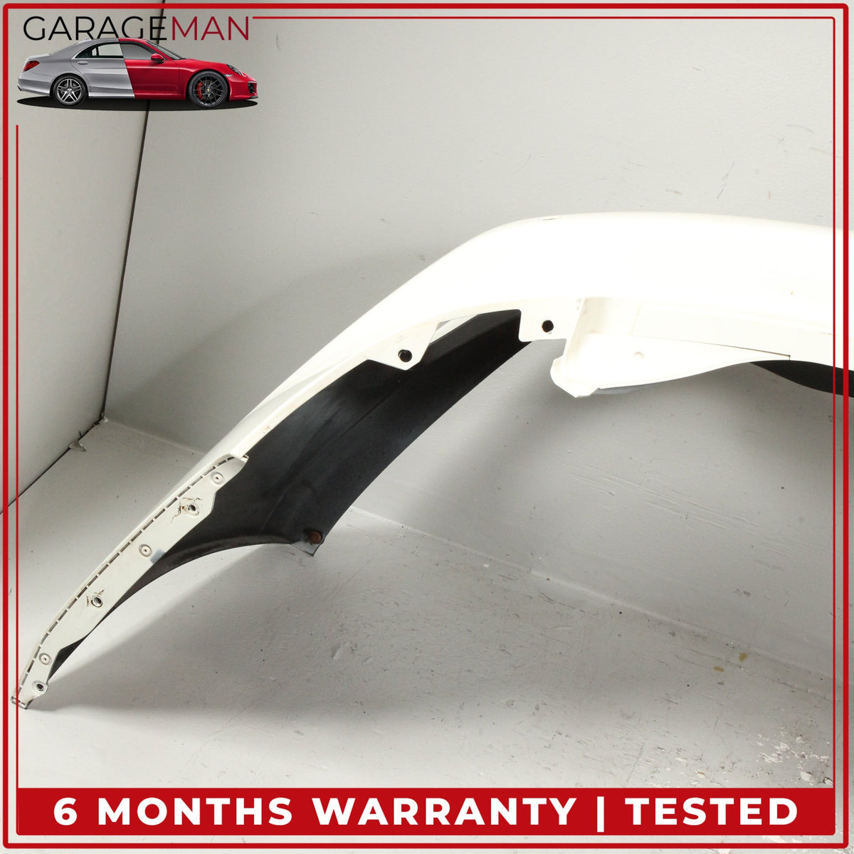 2008-2019 Maserati GranTurismo M145 GranCabrio Rear Bumper Cover White OEM
