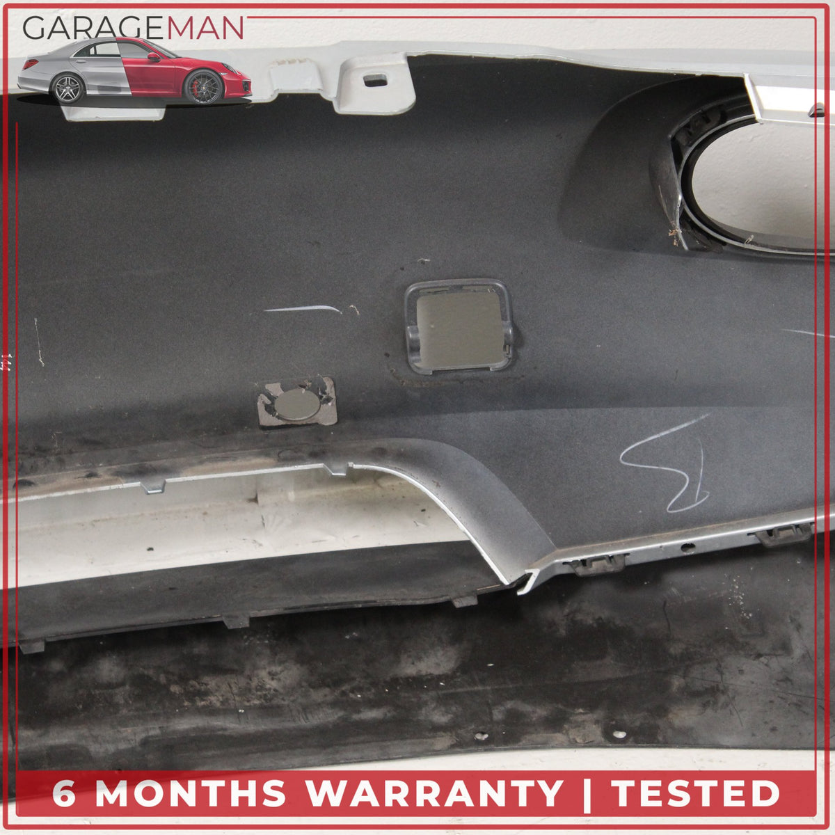 2014-2017 BMW i3 I01 Sedan Front Bumper Cover Assembly 7376739 Silver Metallic