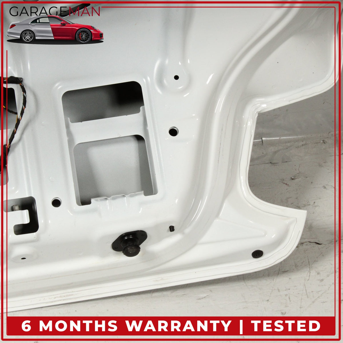 2014-2021 BMW 230i F22 Coupe Rear Trunk Lid Panel Assembly Alpine White OEM