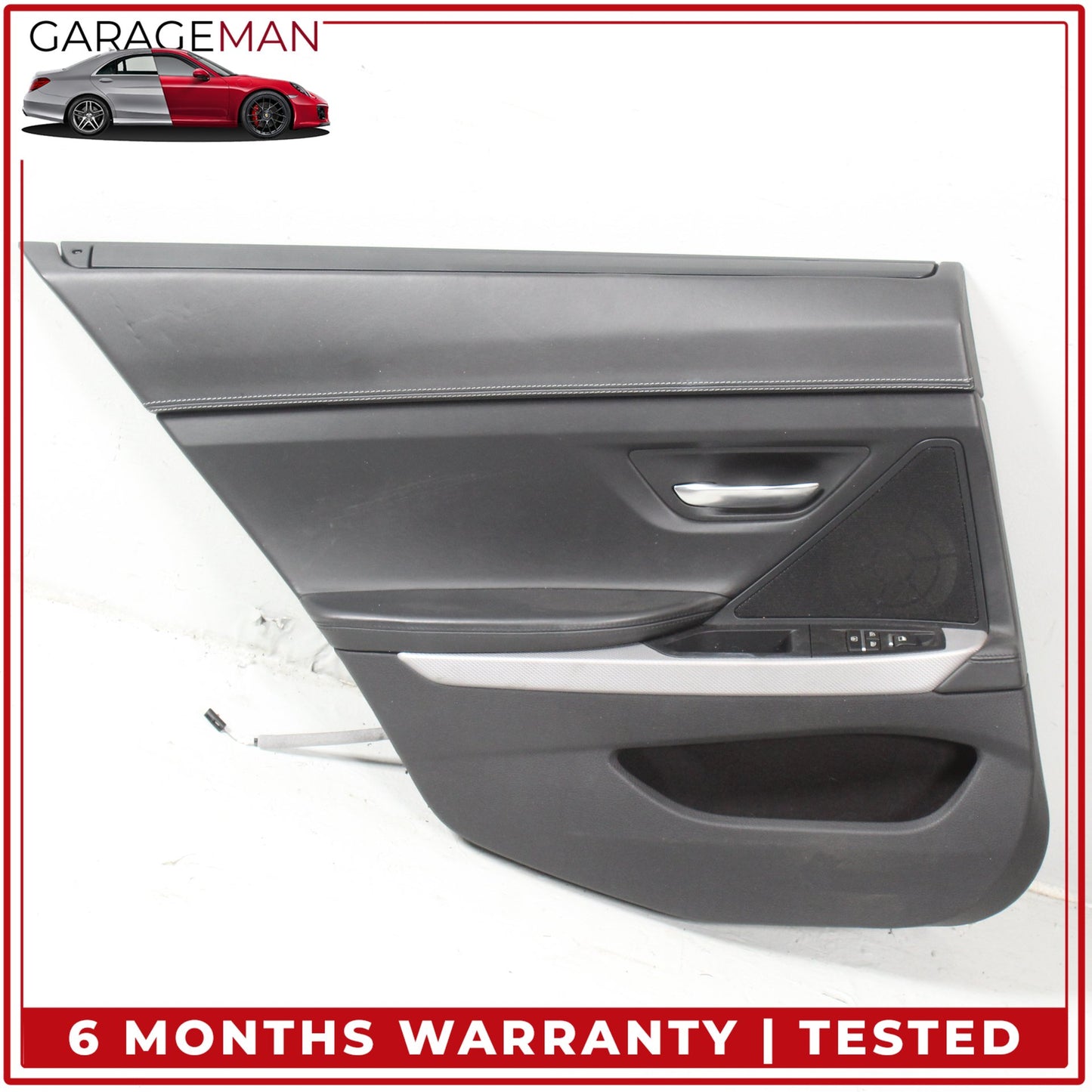 2013-2019 BMW 650i F06 Sedan Left Rear Door Trim Panel 8055611 OEM