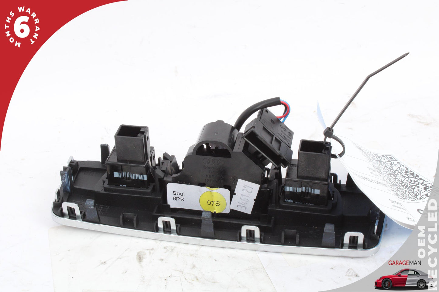 2012-2018 Audi A6 Rear Heated Seat Switch Panel Control 4G0863351A OEM