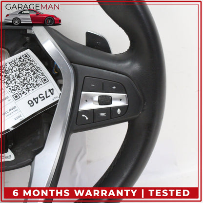 2019-2025 BMW 330i Front Left Side Steering Wheel w/ Paddle Shifters 7946123 OEM