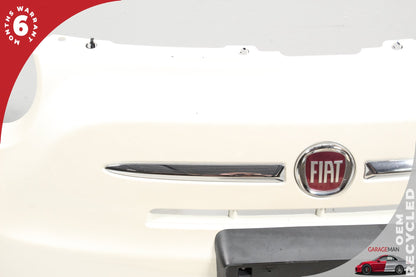 2012-2017 Fiat 500e Front Bumper Cover Assembly 68148768AB White OEM