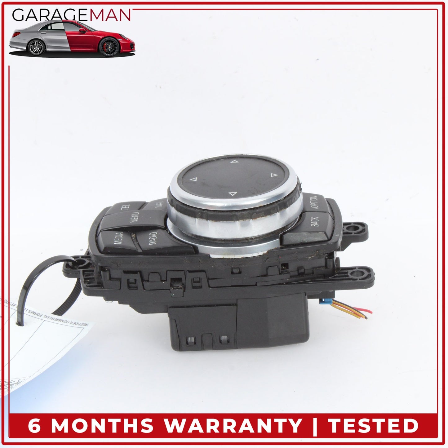 2014-2018 BMW 428i F36 Front iDrive Multimedia Knob Control Switch 9350723 OEM