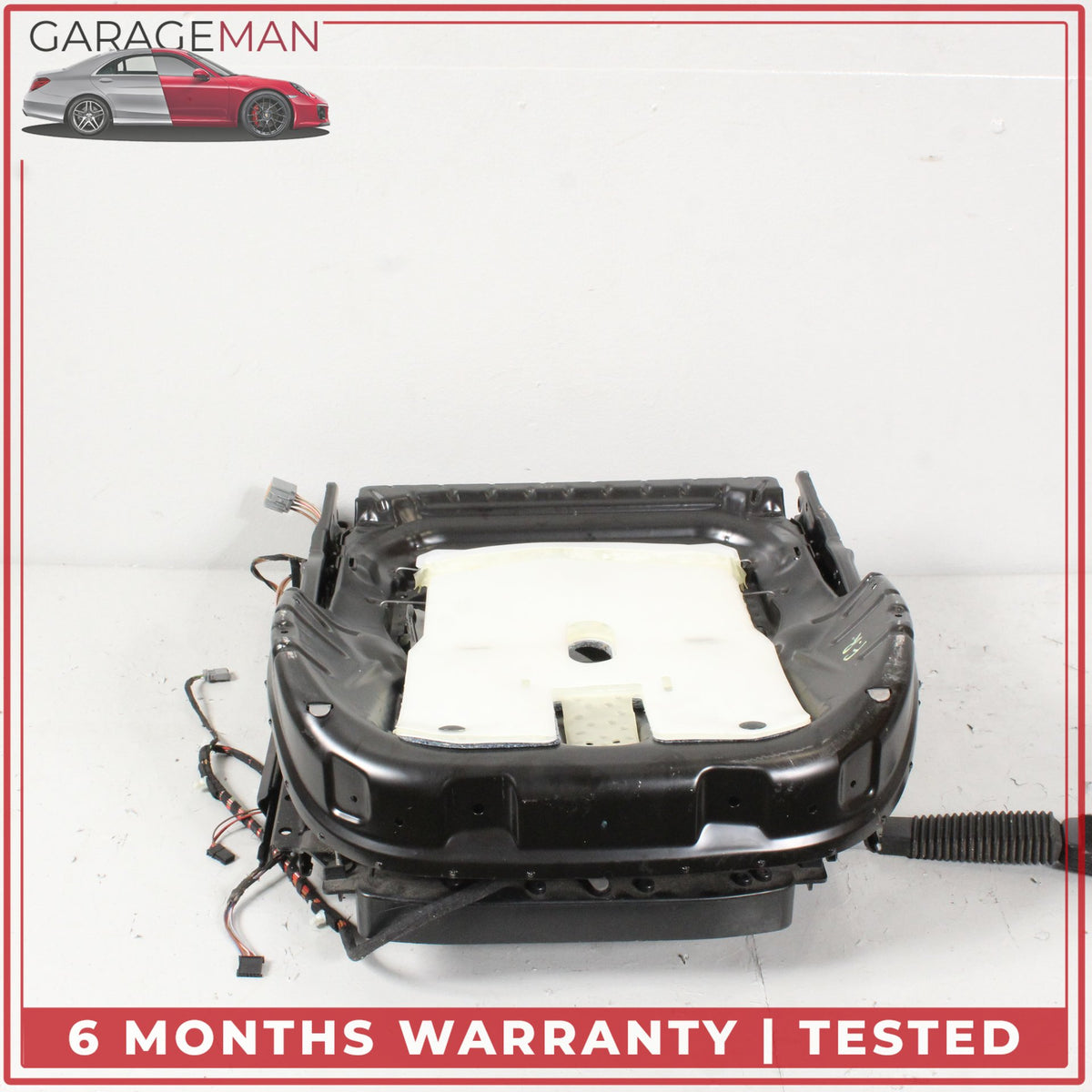 2010-2012 Range Rover L322 Front Right Seat Track Rail Frame w/ Motors OEM