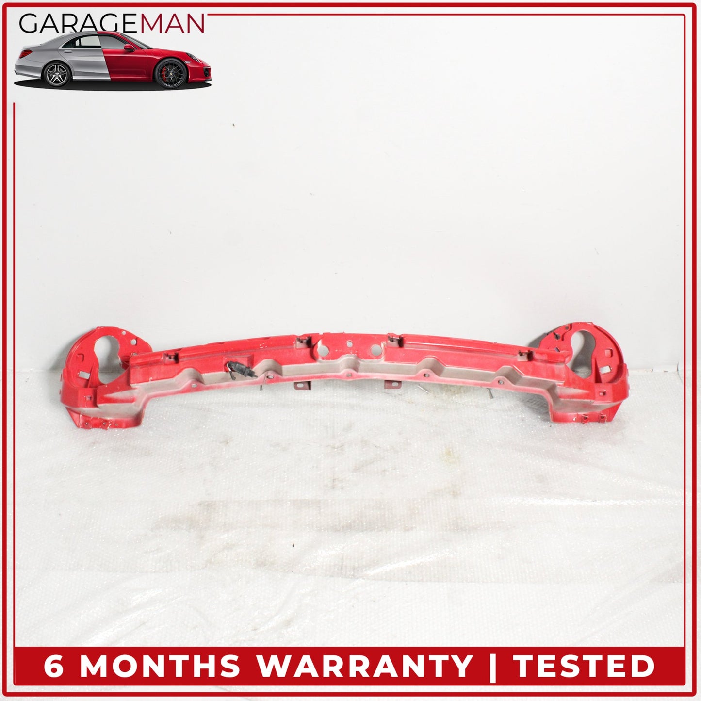 2002-2005 Ford Thunderbird Front Header Headlight Panel Bracket Red OEM