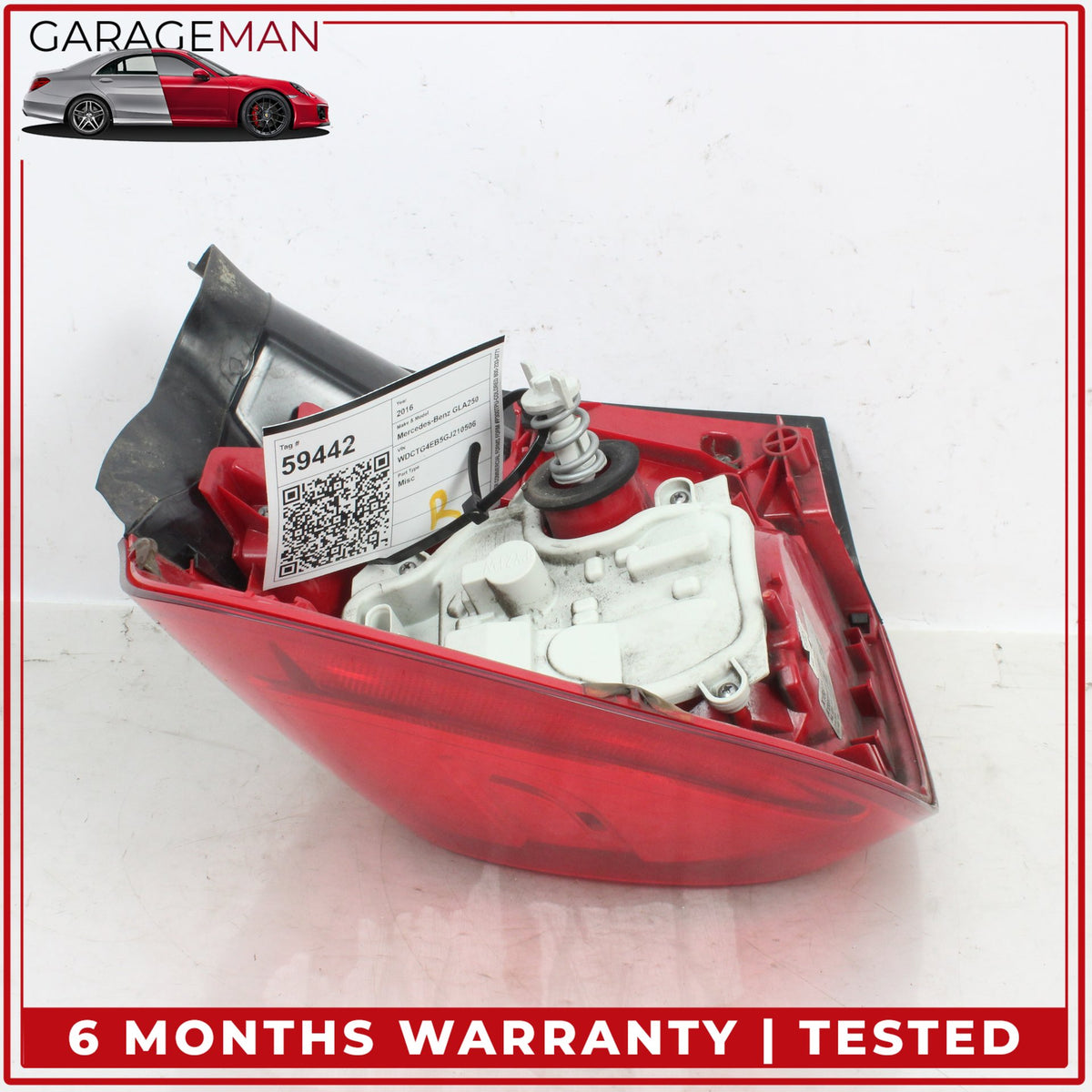 2015-2020 Mercedes X156 GLA250 Rear Right Side Outer Tail Light 1569060257 OEM