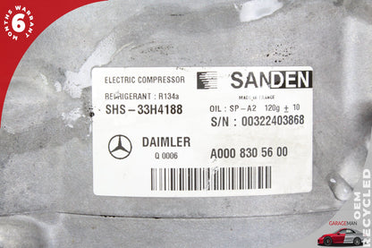 2016-2018 Mercedes-Benz C350e W205 Sedan AC A/C Air Conditioning Compressor 0008305600