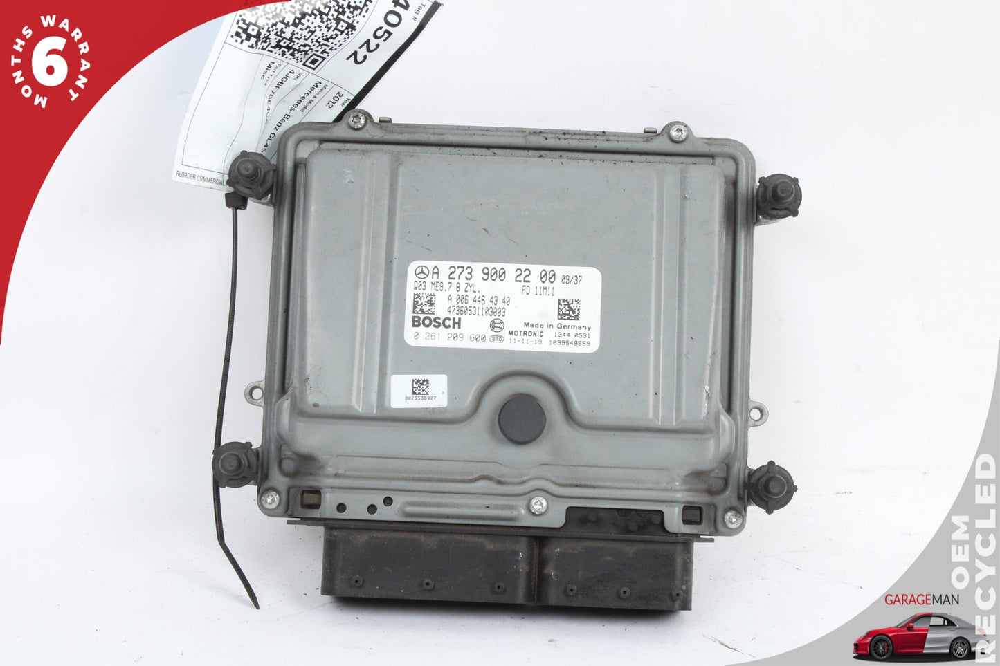 2007-2012 Mercedes X164 GL450 GL550 Engine Computer ECU Control Module Unit OEM
