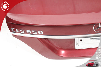 2012-2018 Mercedes W218 CLS550 CLS400 Rear Trunk Lid Panel Assembly Red OEM