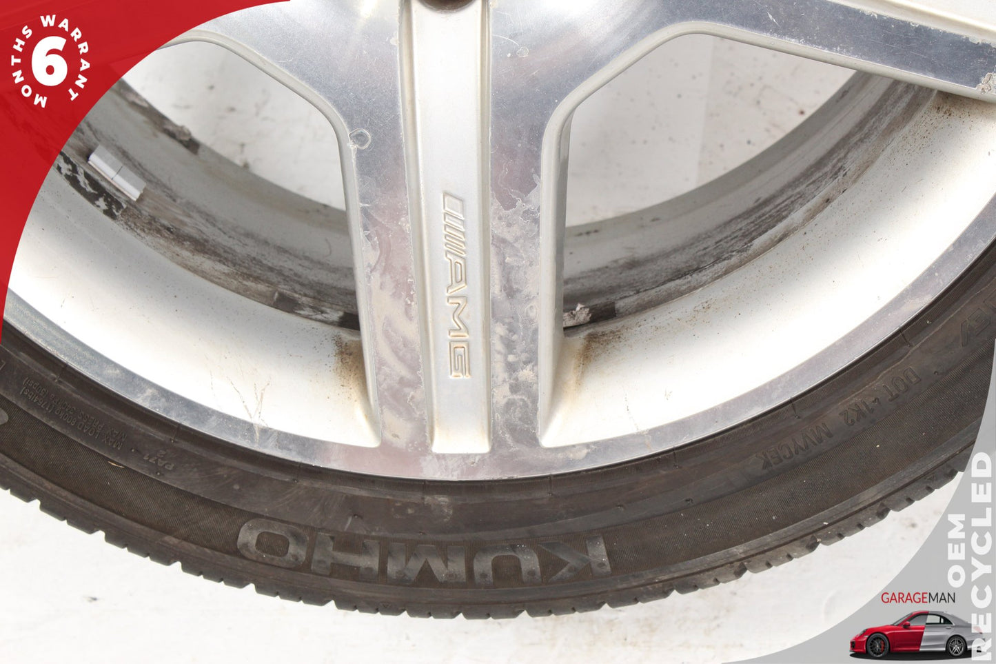 2007-2011 Mercedes W221 S550 S600 Front Wheel Rim w/ Tire 8.5JX19H2 ET43 OEM