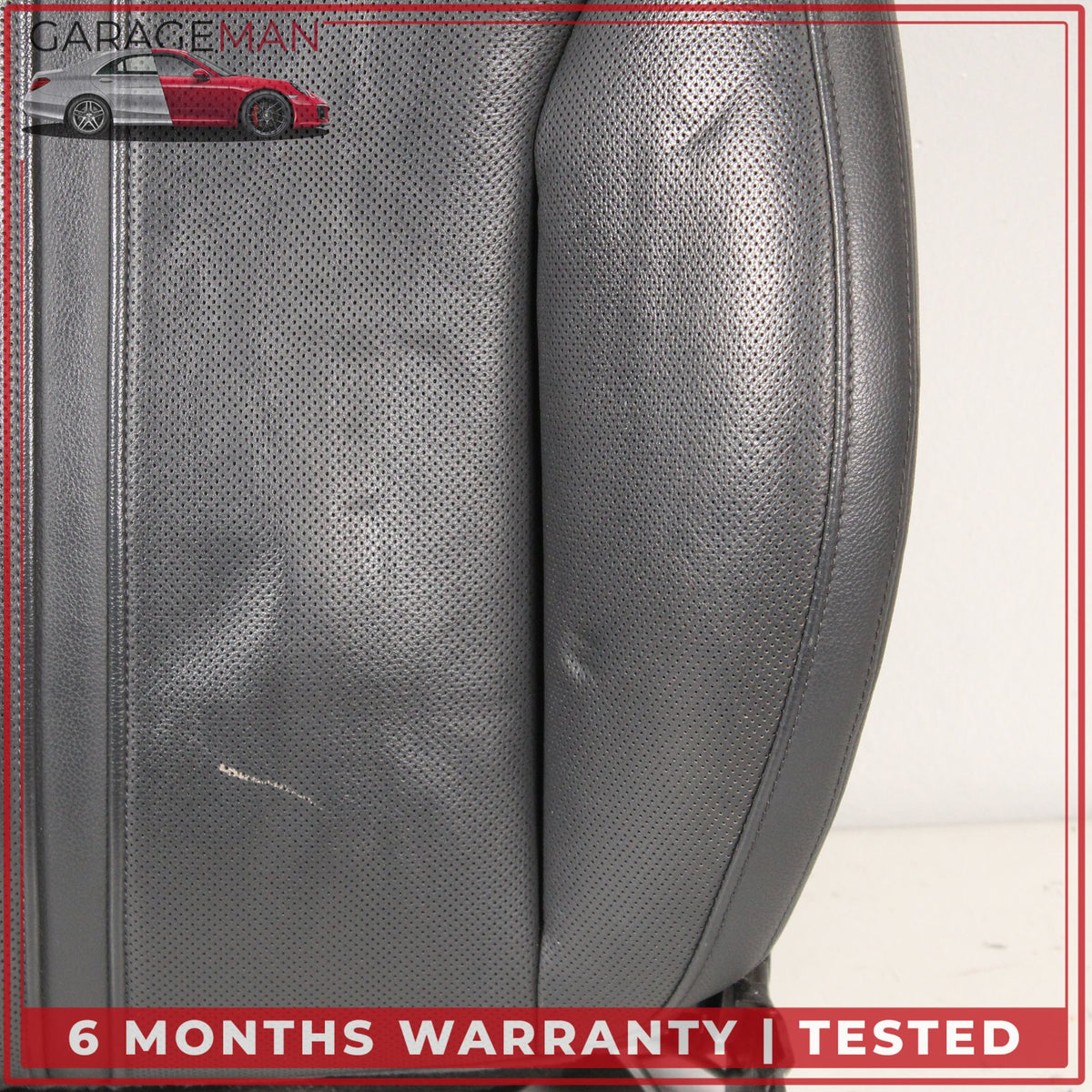 2011-2018 Audi A8 Front Right Passenger Side Upper Seat Cushion w/ Head Rest OEM