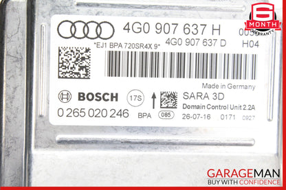 2012-2018 Audi A6 A7 Acceleration Yaw Rate Speed Sensor Module 4G0907637H OEM