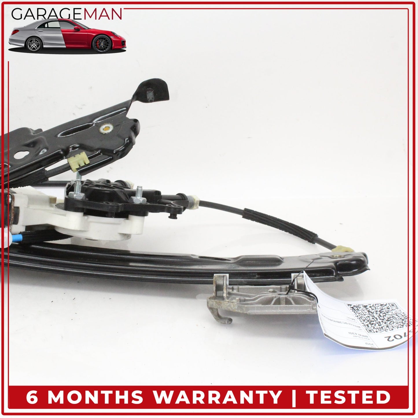2014-2020 BMW 430i Rear Left Driver Side Window Regulator w/ Motor 7326325 OEM