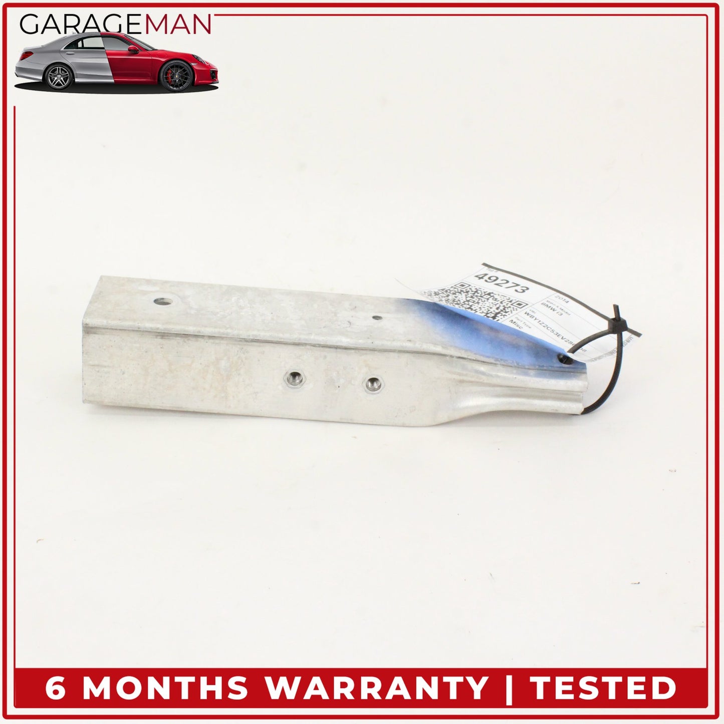 2014-2021 BMW i3 I01 Front Left Side Lower Bumper Reinforcement Bar Bracket OEM