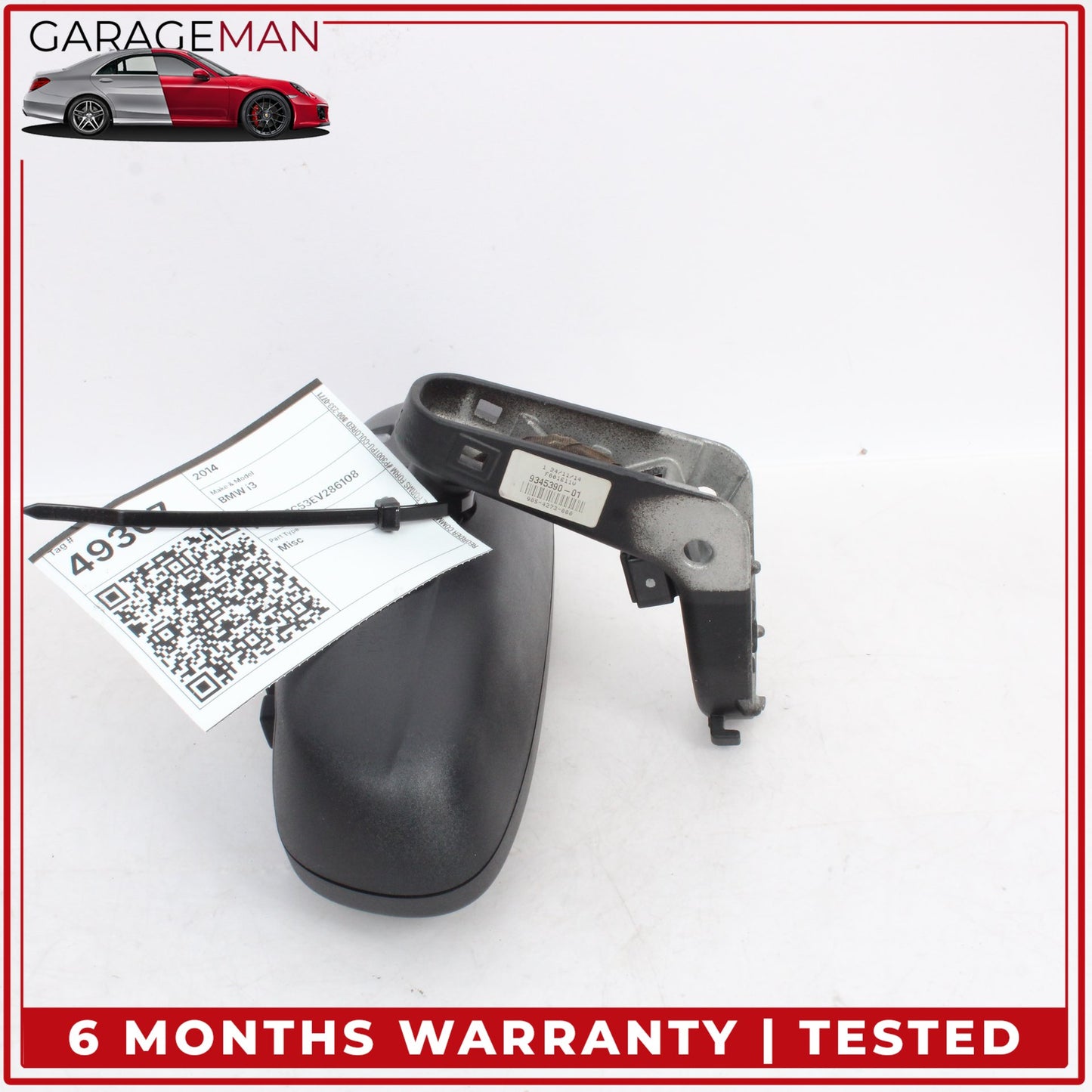 2014-2021 BMW i3 I01 Front Top Upper Windshield Windscreen Rear View Mirror OEM