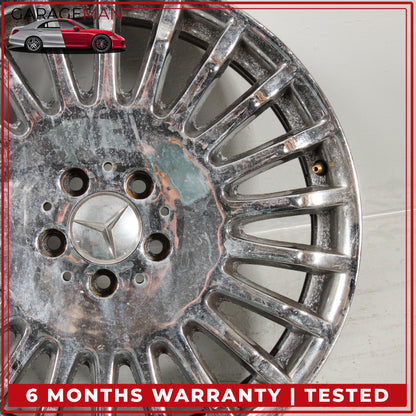 2007-2009 Mercedes W221 S550 S600 CL600 Wheel Rim 8.5JX19H2 ET43 2214012002 OEM