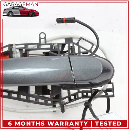 2014-2020 BMW 430i Gran Coupe Rear Right Side Exterior Door Handle Gray OEM