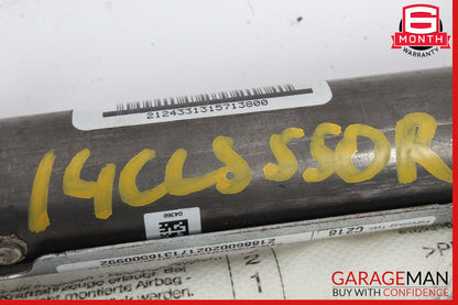 12-18 Mercedes W218 CLS550 CLS400 Roof Curtain Air Bag Right Passenger Side OEM