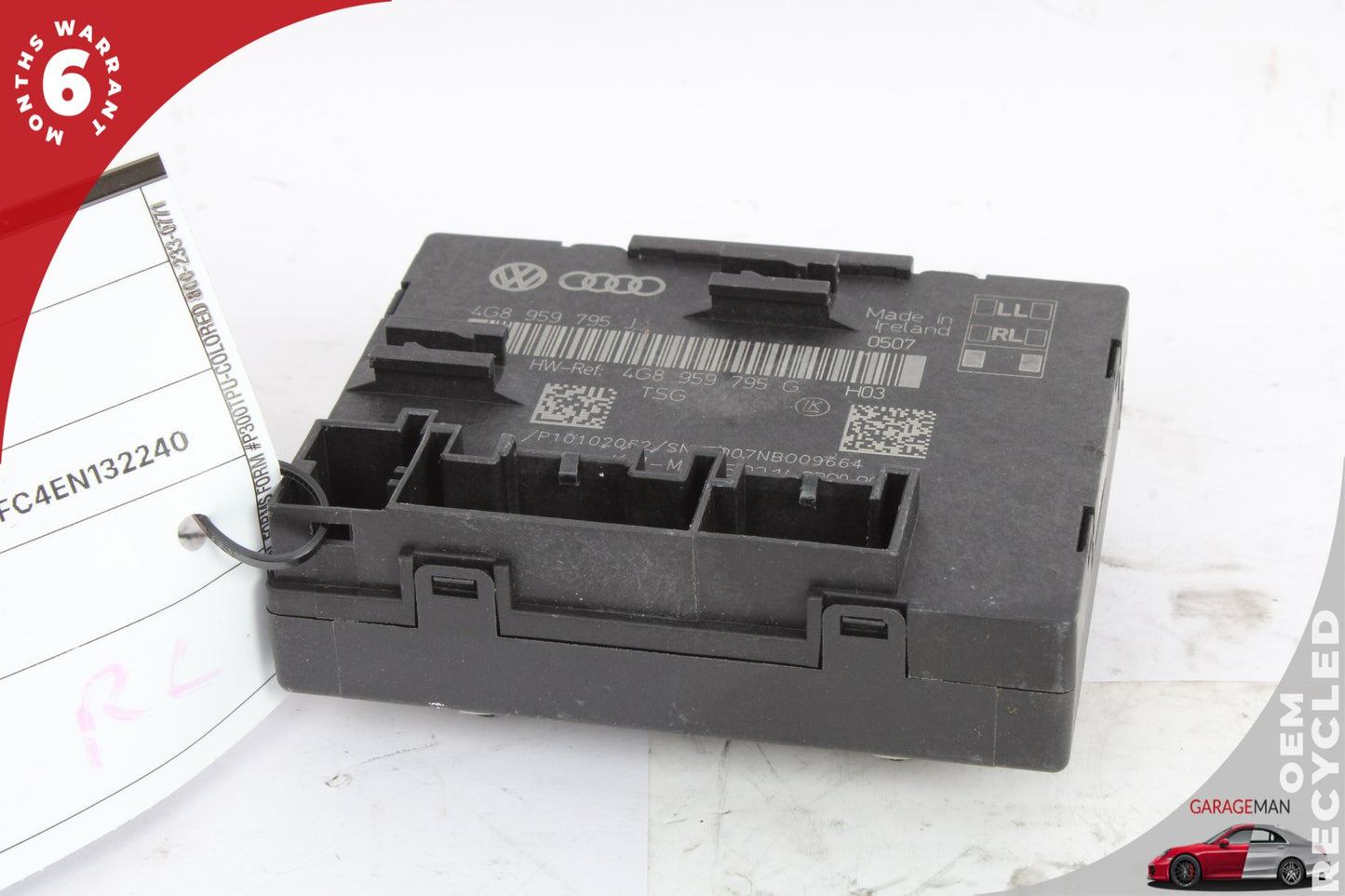 2012-2018 Audi A6 A7 Rear Left or Right Door Control Module 4G8959795J OEM