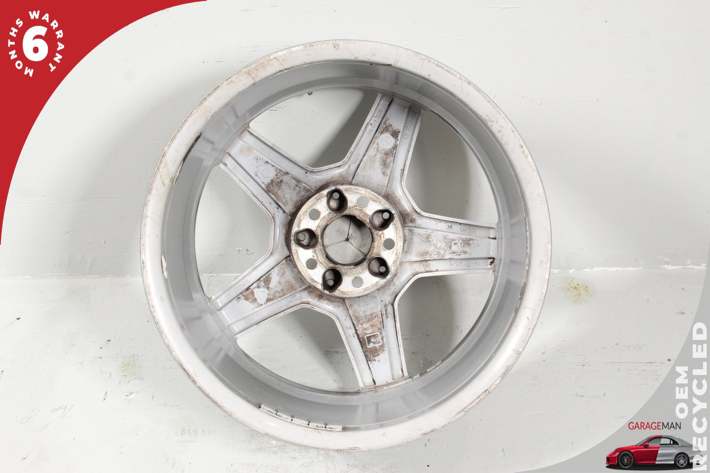 2003-2011 Mercedes W211 E350 E55 AMG Rear Wheel Rim 9JX18H2 ET39 2114016702 OEM