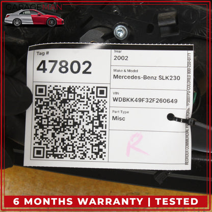 1997-2004 Mercedes R170 SLK230 SLK320 Front Right Door Trim 1707204070 OEM