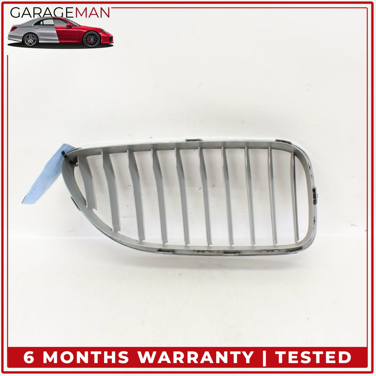 2012-2018 BMW 650i 640i Front Left Driver Side Kidney Bumper Grille 7212849 OEM