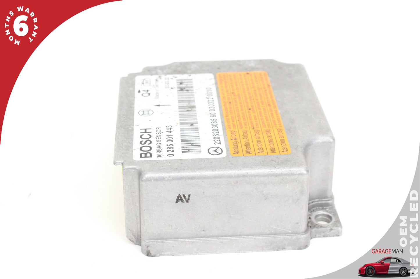 2000-2006 Mercedes W220 S55 AMG Airbag Air Bag Sensor Module 2208203085 OEM