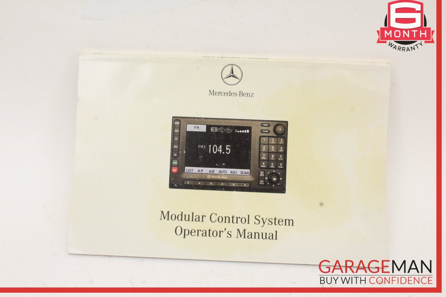 2002 Mercedes W163 ML320 Owner Owner's Manual Book Guide w/ Case OEM