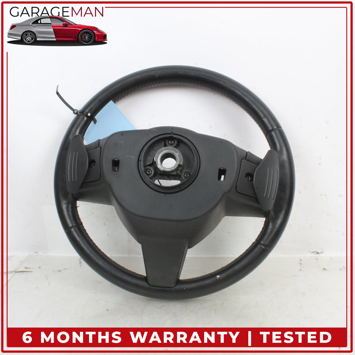 2012-2015 Jaguar XF X250 Front Left Side Steering Wheel w/ Paddle Shifters OEM