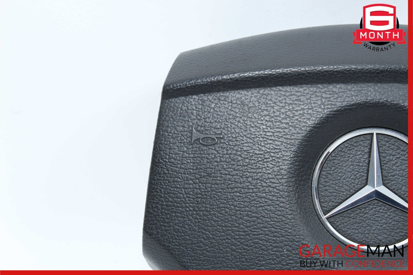 06-08 Mercedes W164 ML350 GL450 R350 Driver Steering Wheel Airbag Black OEM