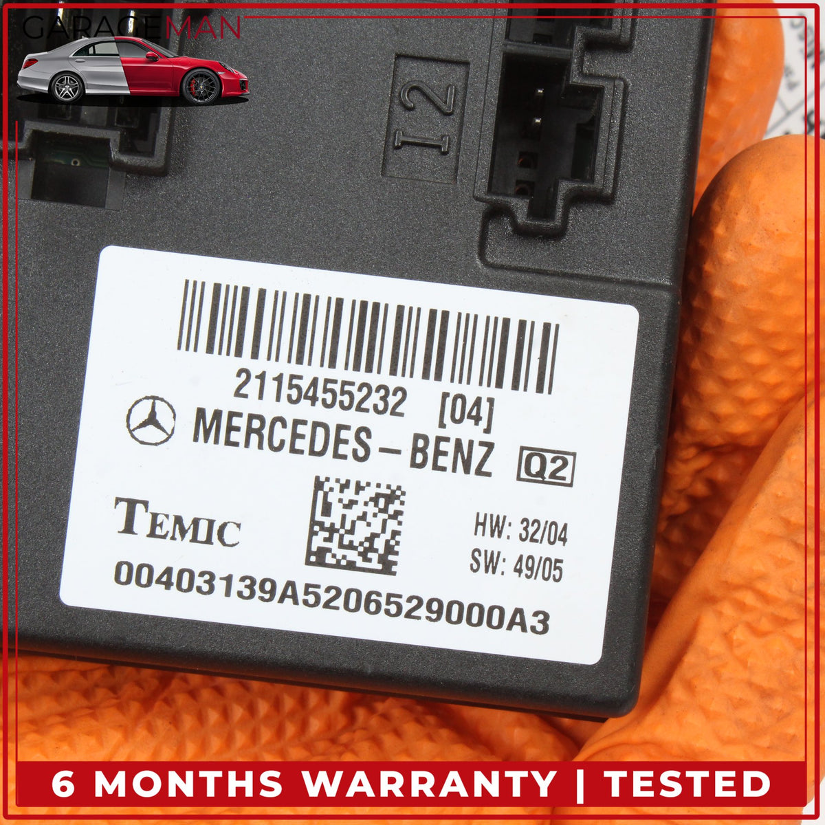 2003-2011 Mercedes W211 E350 CLS350 BCM Body Control Module Unit 2115452132 OEM