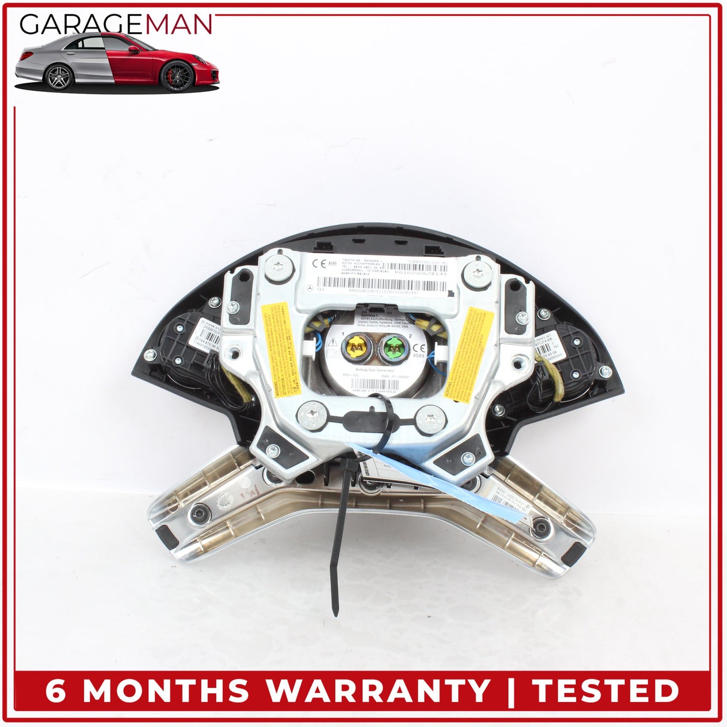 2009-2013 Mercedes W164 ML350 Front Left Steering Wheel Airbag 0008605202 OEM
