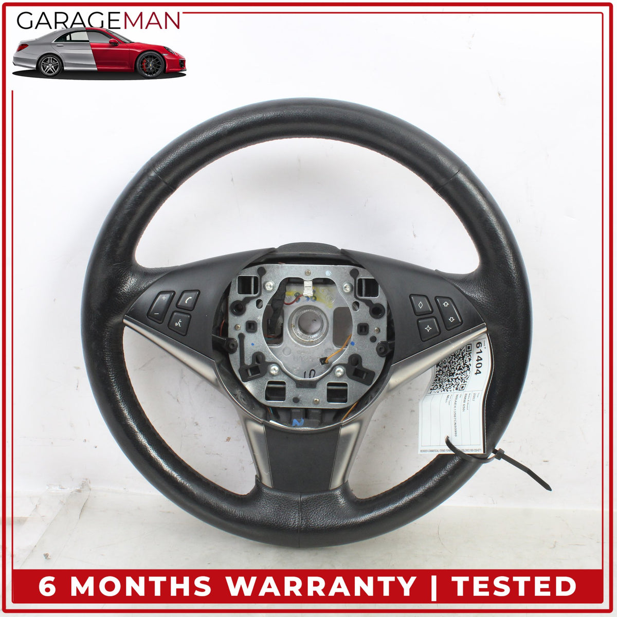 2004-2010 BMW 650i E64 Heated Sport Steering Wheel 6774459 OEM