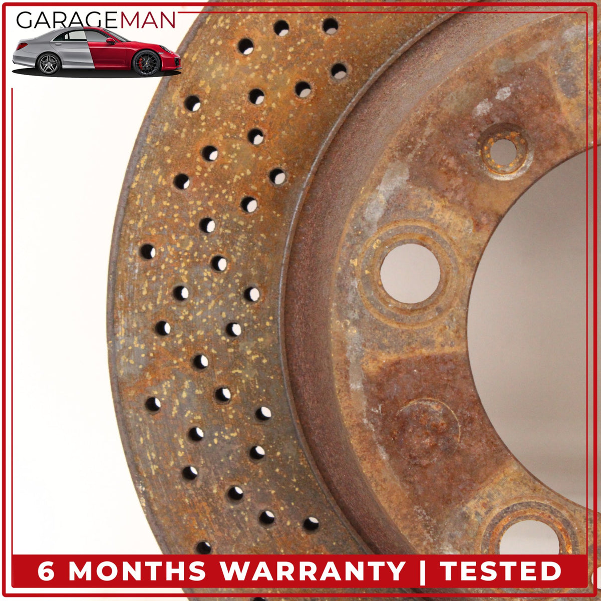 1999-2012 Porsche 911 Carrera 996 Rear Left and Right Side Brake Rotor Disc OEM