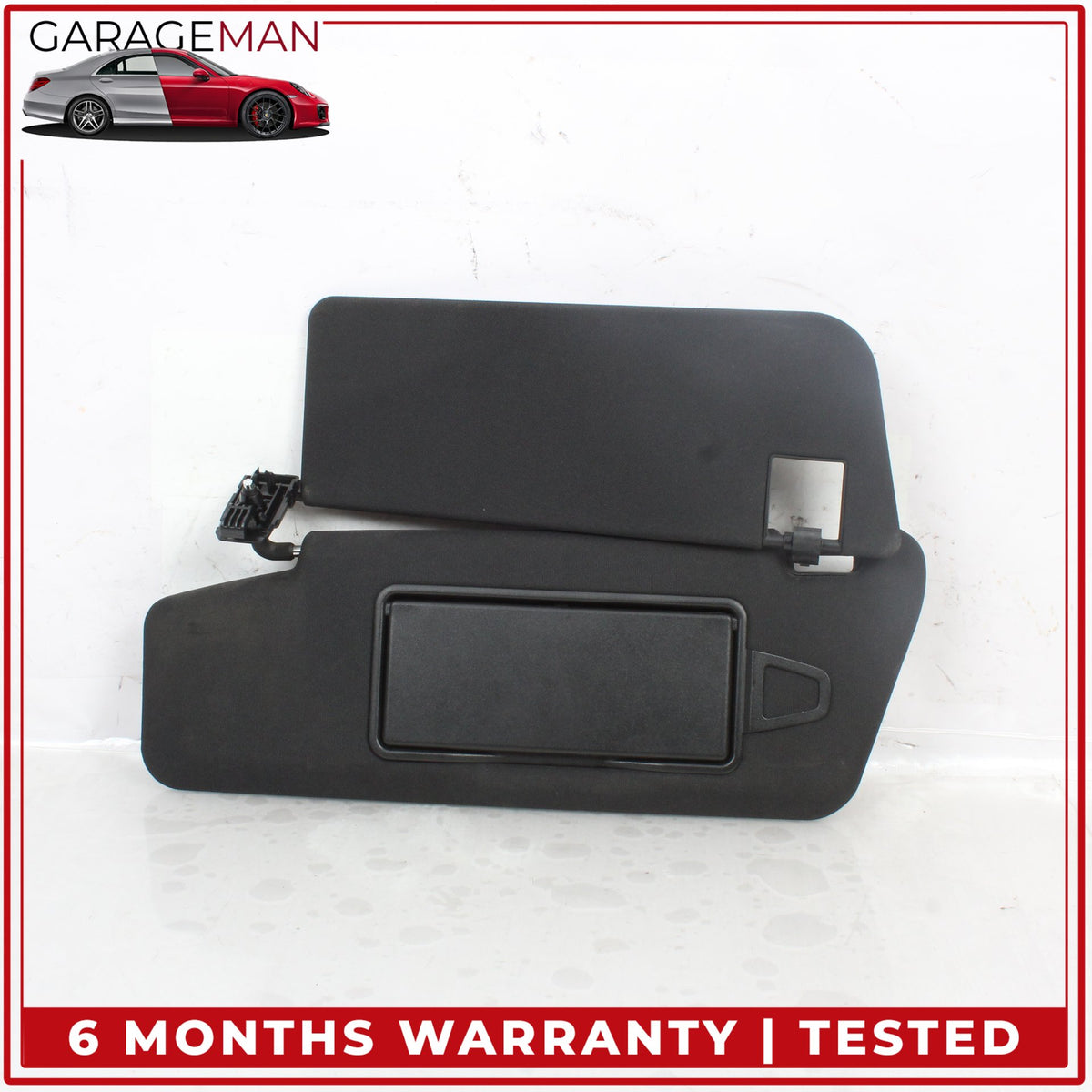 2010-2016 Mercedes W212 E350 Front Left and Right Side Sun Visor Set Black OEM