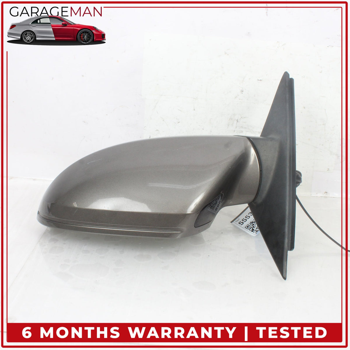 2012-2018 Audi A6 S6 Left Door Rear View Mirror w/ Camera and Blind Spot OEM