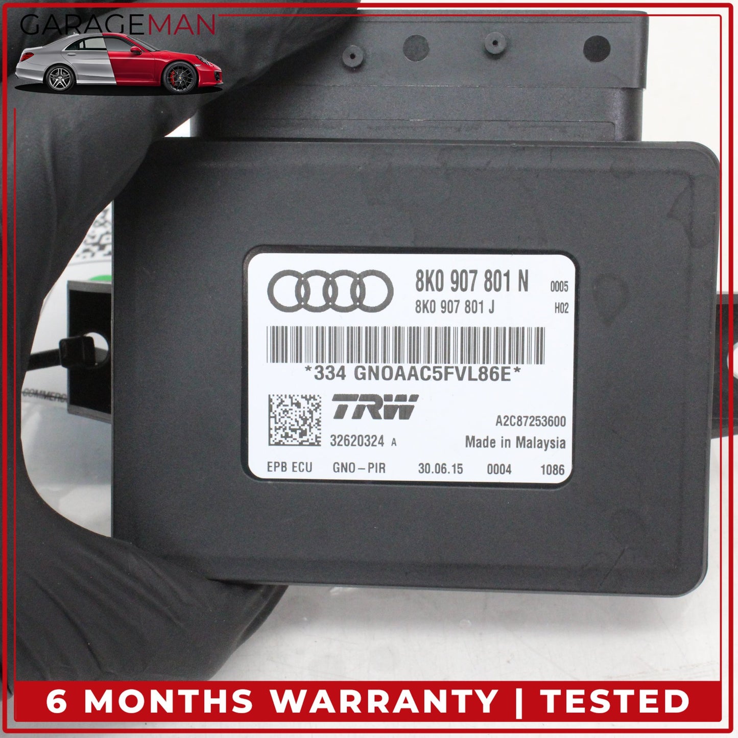 2013-2017 Audi A4 Electronic Parking Brake Control Module Unit 8K0907801N OEM